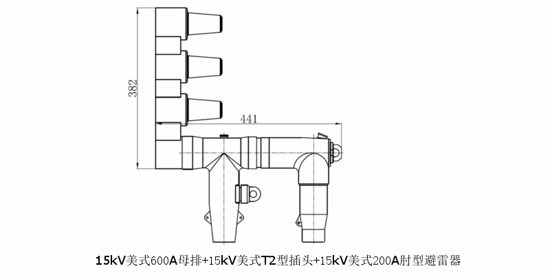 美式600A-T型插头结构尺寸7.gif 美式600A-T型插头结构尺寸7.gif